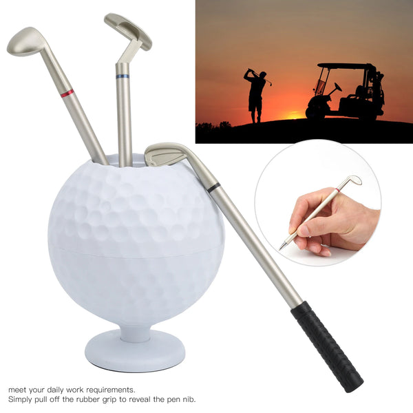 Mini Golf Pen Holder Set